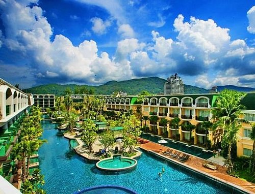 Pool and gardens at Phuket Graceland Resort and Spa